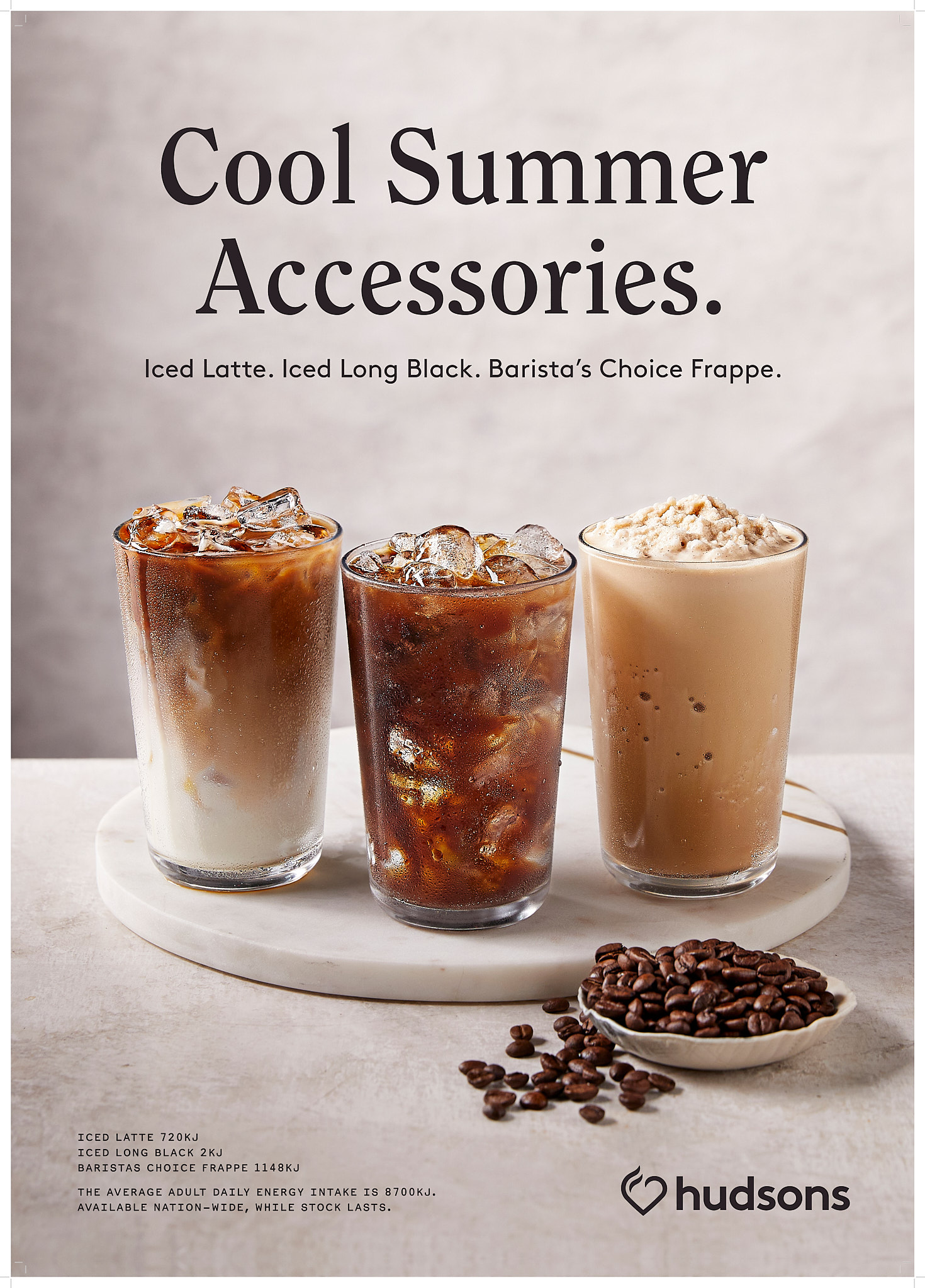 Hudsons Coffee Iced Coffe range