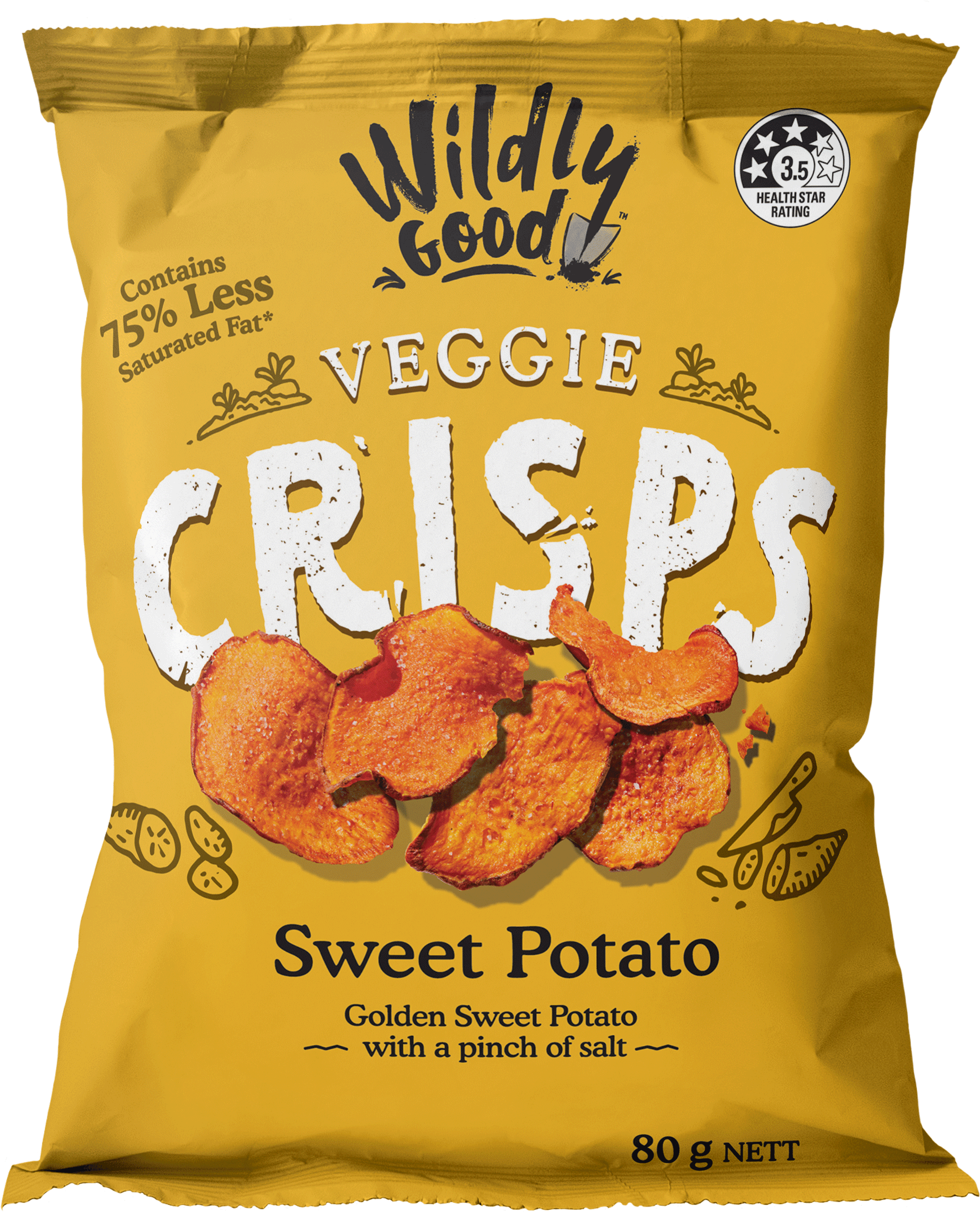 Veggie Crisps Sweet Potato