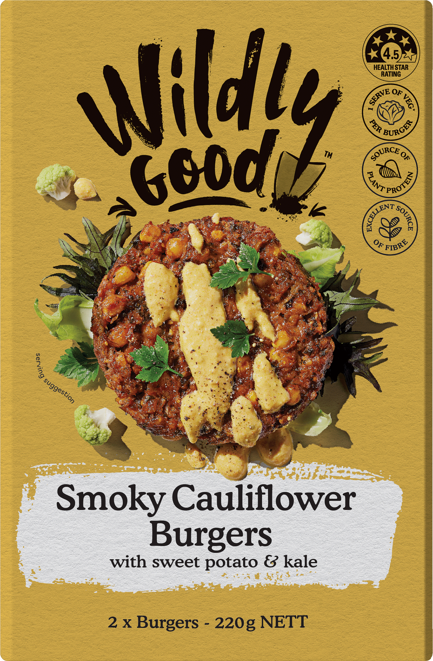 Wildly Good Somky Cauliflower Burgers